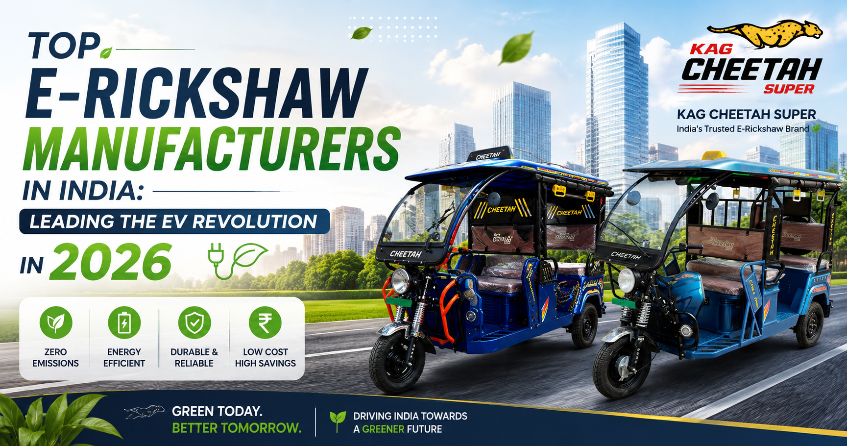 E-Rickshaw Manufacturer in India