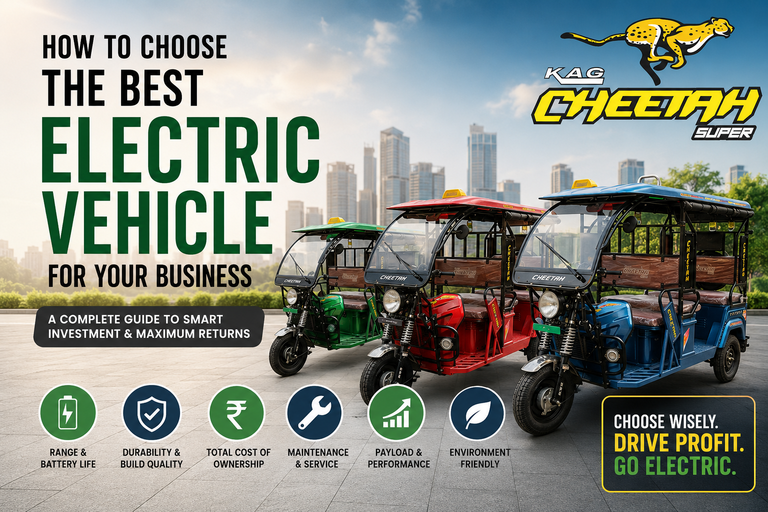 How to Choose the Best Electric vehicle for Your Business